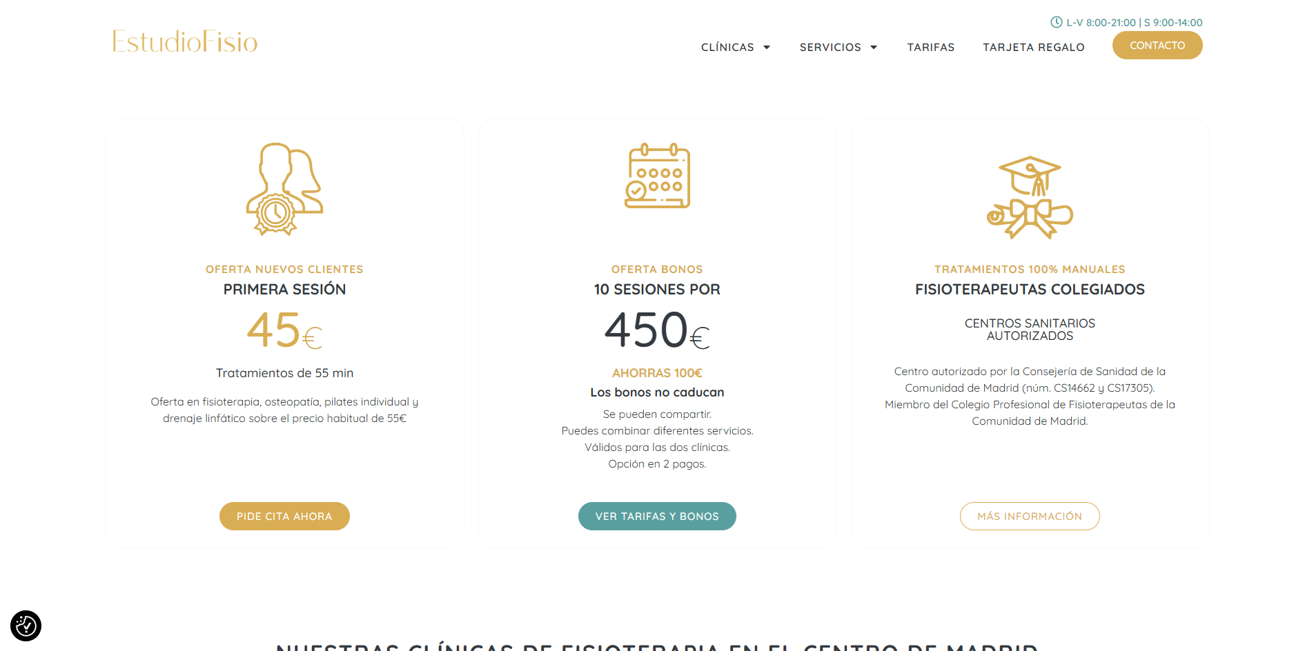 EstudioFisio — tratamientos