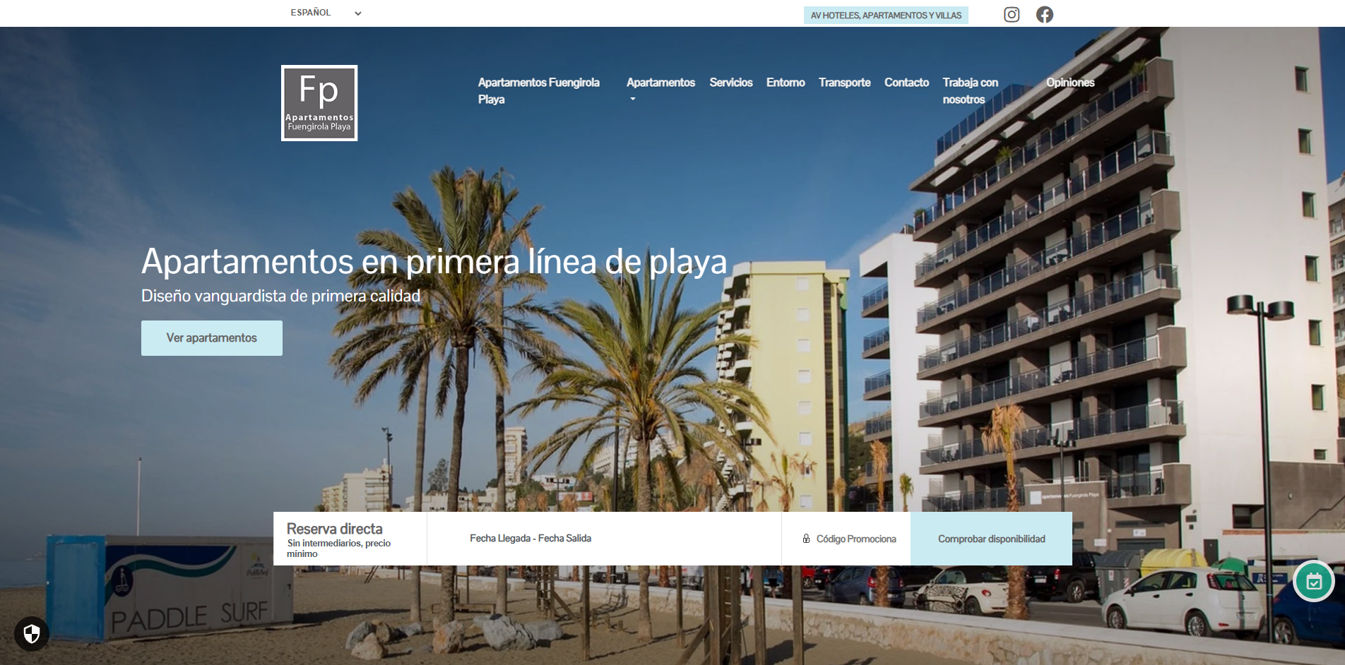Fuengirola — pantalla principal